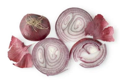 Red onion Stock Photos