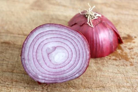 Red onion Stock Photos