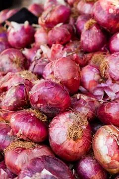 Red onion Stock Photos