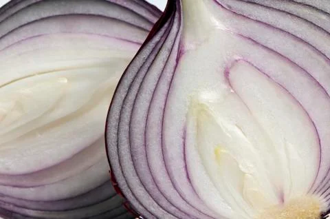 Red onion Foto stock