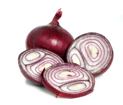 Red onion Stock Photos