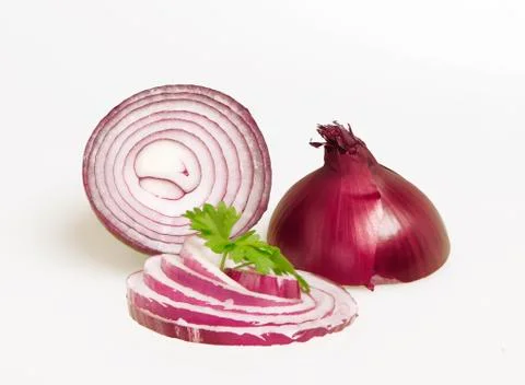 Red onion Stock Photos