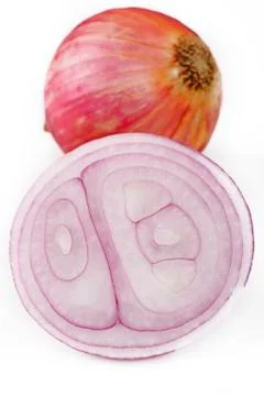 Red onion Stock Photos