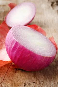 Red onion Stock Photos