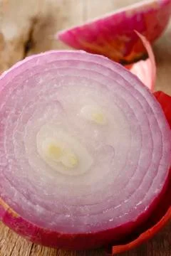 Red onion Stock Photos