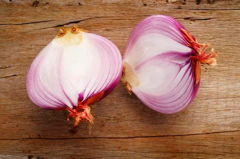 Red onion Stock Photos