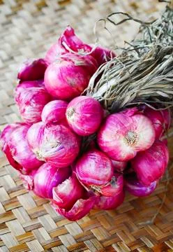 Red onion Stock-Fotos