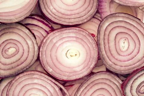 Red onion Stock Photos