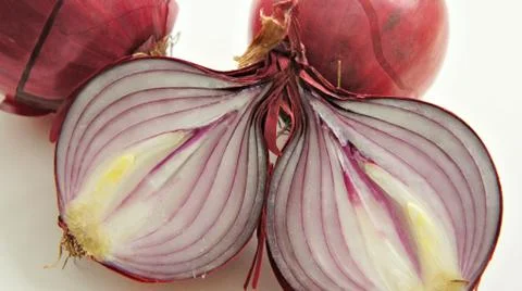 A Red Onion Stock Photos