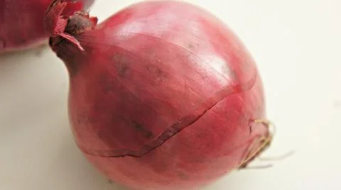 A Red Onion Fotos de archivo