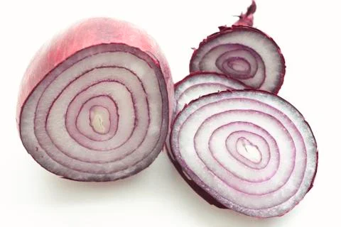 Red onion Stock Photos
