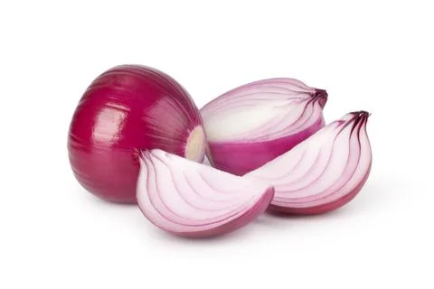Red onion Stock Photos