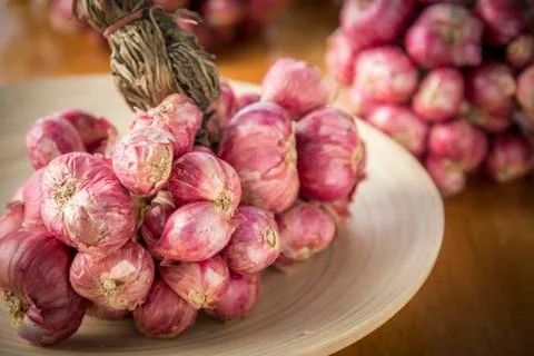 Red onion Stock Photos