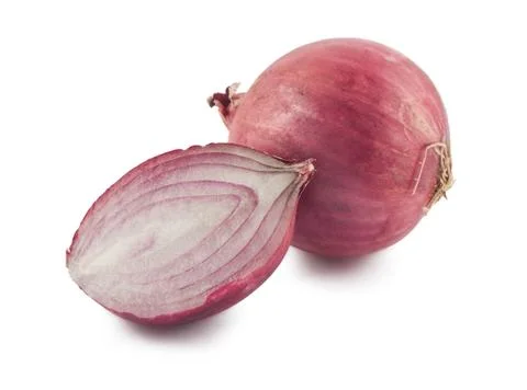 Red onion Stock Photos