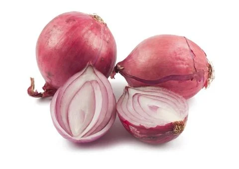 Red onion Stock Photos