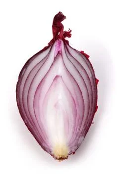 Red Onion slice Stock Photos