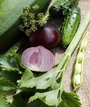 Red onions Stock Photos
