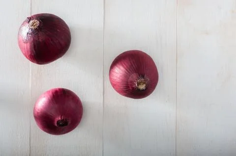 Red onions Stock Photos