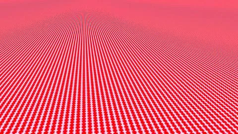 Red op art pattern Stock Illustration