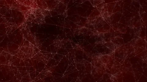 Red orange abstract background. Moving particles on a black background. 3D Stock-Footage 85816611
