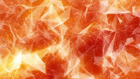 Red orange abstract background. Moving particles on a black background. 3D Stock Footage 85816982