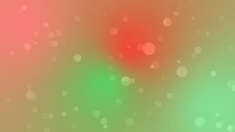 Red orange and hello spring bokeh gradient background loop motion. Moving bub Stock Footage 219553895