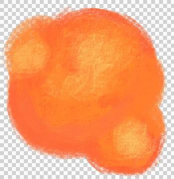 Red orange color sphere bubble circle paitning drawing brush texture backgr.. Stock Illustration