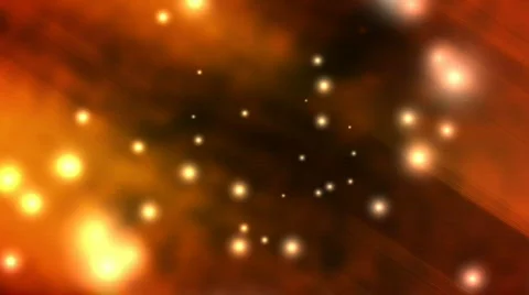 Red Orange Flare Abstract Looping Background Stock Footage
