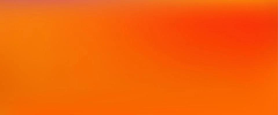 Red orange gradation. Simple gradient background blending sunset hues with Illustrazione stock