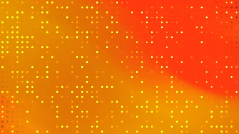 Red orange gradient background with dots blink overlay Stock Footage 317526333