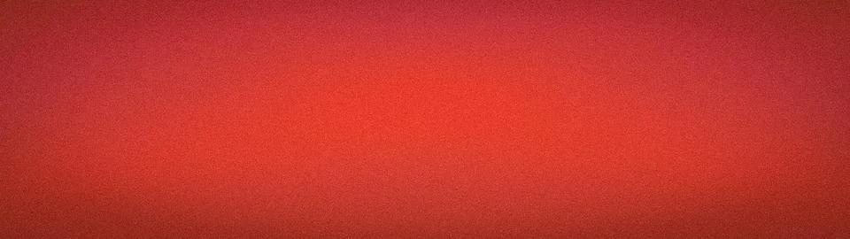 Red orange gradient grainy texture abstract background wide format tech wal.. Foto stock