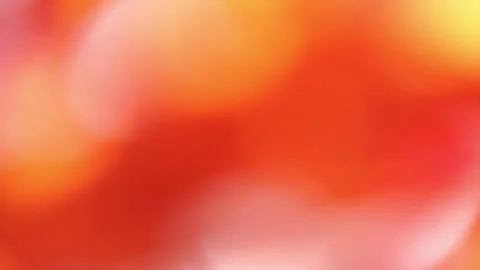 Red-orange natural bokeh background. Defocused Autumn leaves swaying in wind. Видео 252229799
