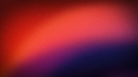 Red orange purple gradient abstract background with grainy texture blur tec.. Stock Illustration