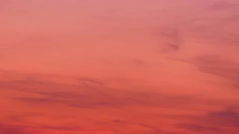 Red orange sky at sunrise - time lapse clouds for background Stock Footage 140593323