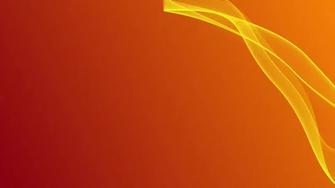 Red Orange Spectrum Wave Loop Video stock 314351308