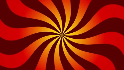 Red Orange Spiral Loop Background Animation Stock Footage 337846557