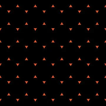 Red orange triangle shape seamless pattern star Modern geometric design. Stock Illustration