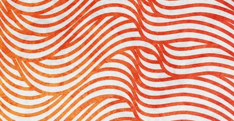Red orange waves abstract grunge minimal elegant background イラスト素材