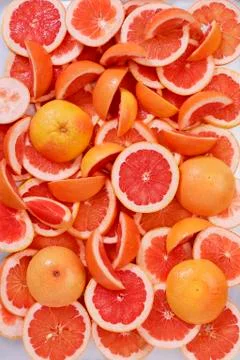 Red oranges Stock Photos