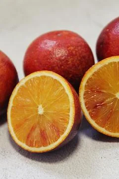 Red oranges from Sicily Stock Photos