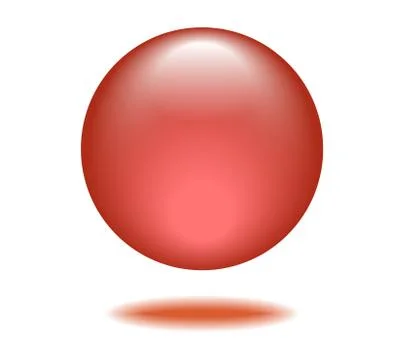 Red orb graphic vector eps10 Stock Illustration