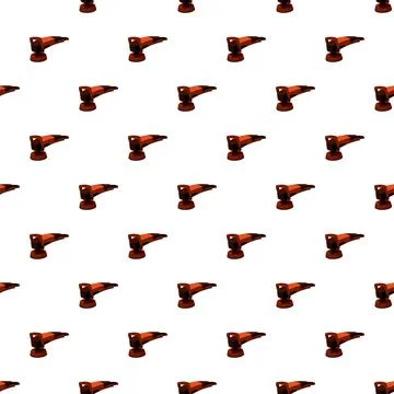 Red orbital sander power tool seamless pattern 스톡 일러스트