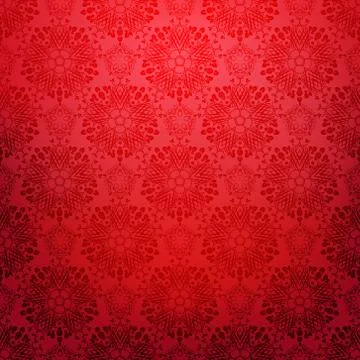 Red ormamental background Stock Illustration