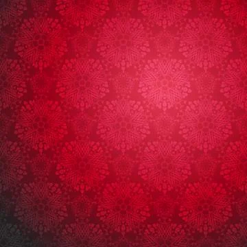 Red Ornamental seamless pattern. 스톡 일러스트