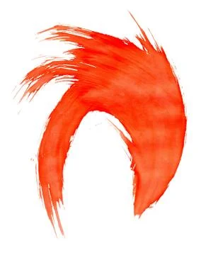 Red Paint Background Stock Illustration