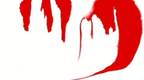 Red paint Stock Footage 22047652