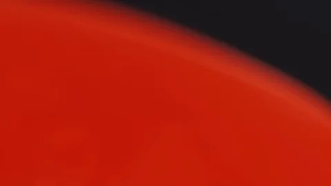Red paint liquid texture, oil paint for painting,  art  mix color. Video stock 103178080