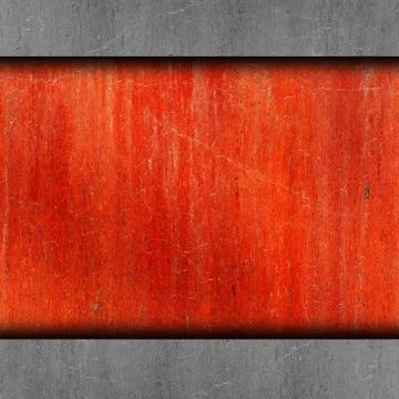 Red, paint, rusty old iron background wall grunge fabric abstrac Stock Illustration