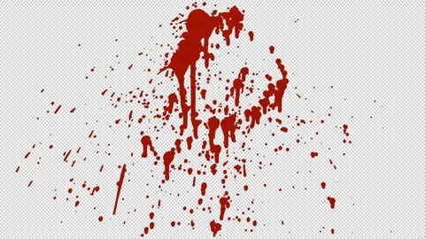 Red Paint splash Stock Footage 210538847