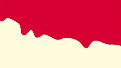 Red paint splashes Stock Illustration